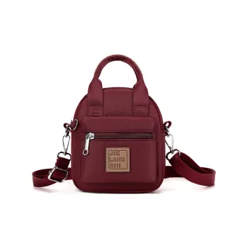 Gerlanx Nylon Fabric Crossbody One Shoulder Handbag Unisex Multicolor