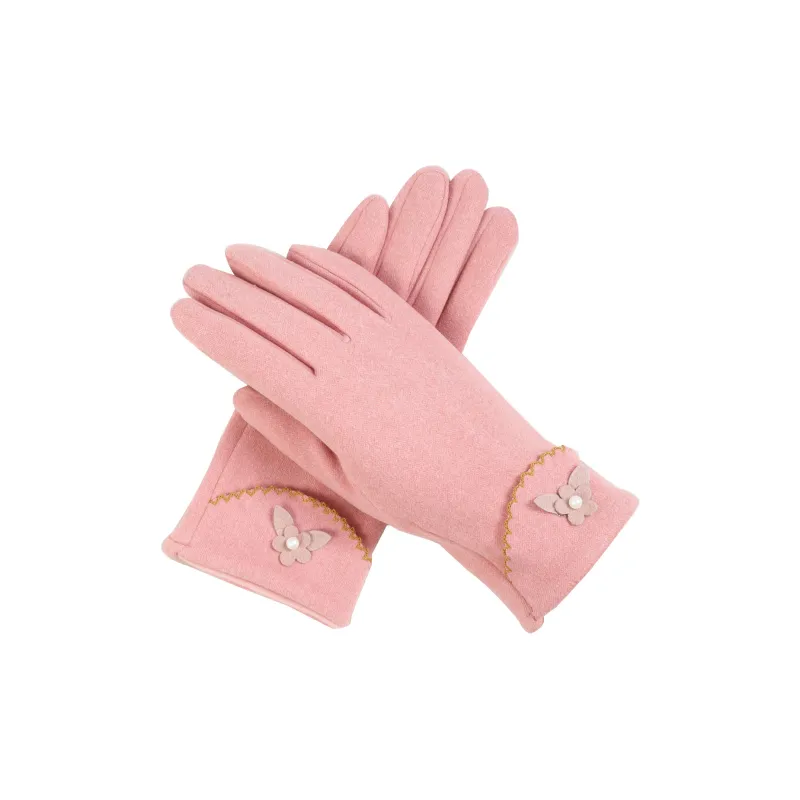 Shanghai Story Polyester Knit Gloves Women's-6