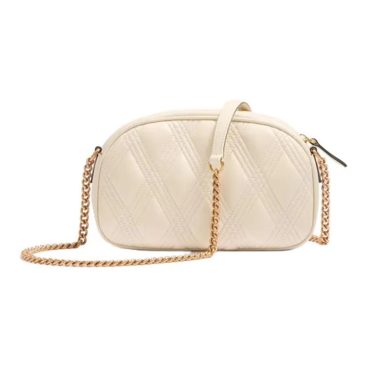 Valentino Sheepskin Shoulder Bag Crossbody Bag Women's Cream White-3