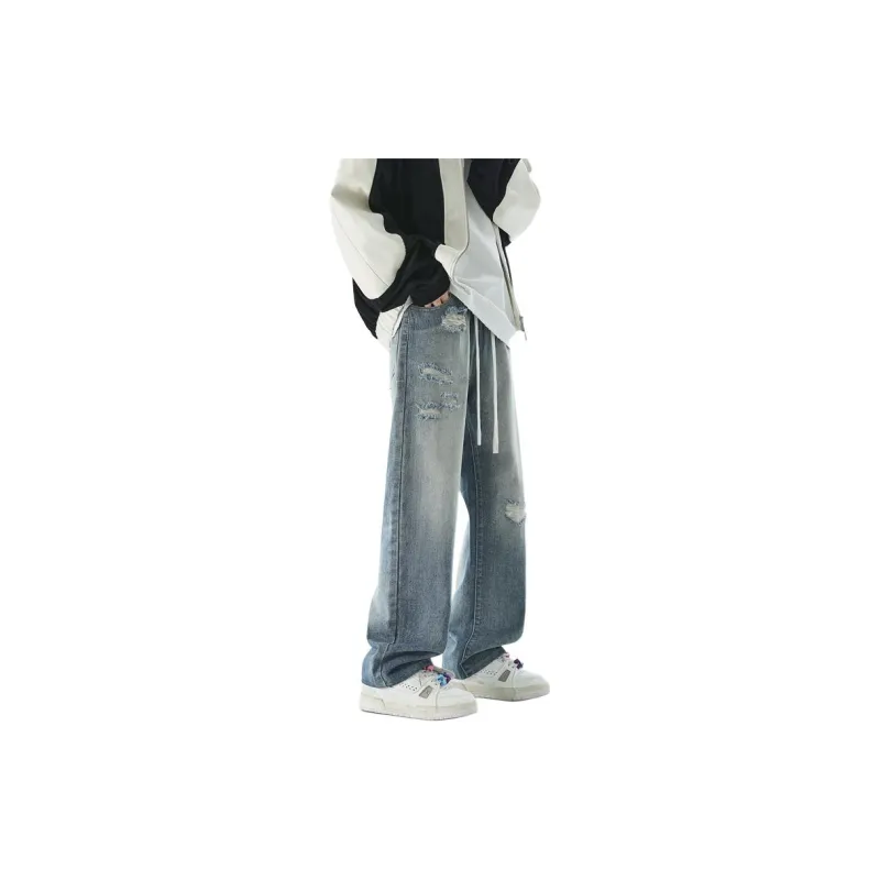 Warrior Huichao Riding The Wind Collection Jeans Unisex-6