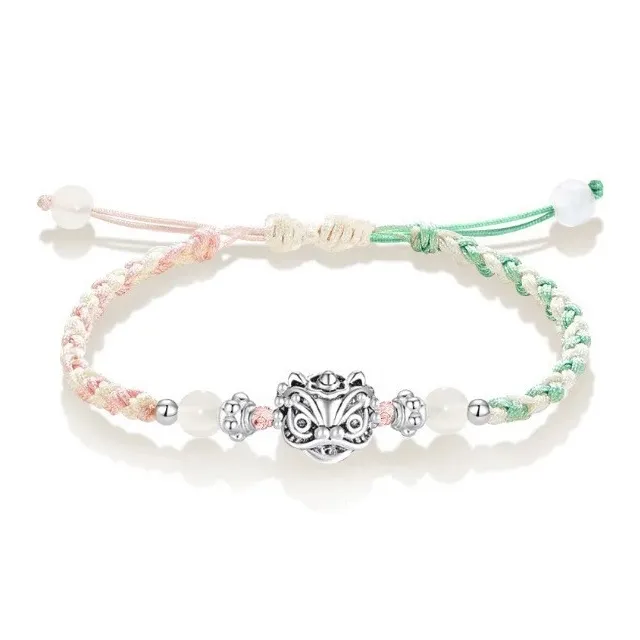 CANHUI Alloy Auspicious Awakening Lion Bracelet Unisex-5
