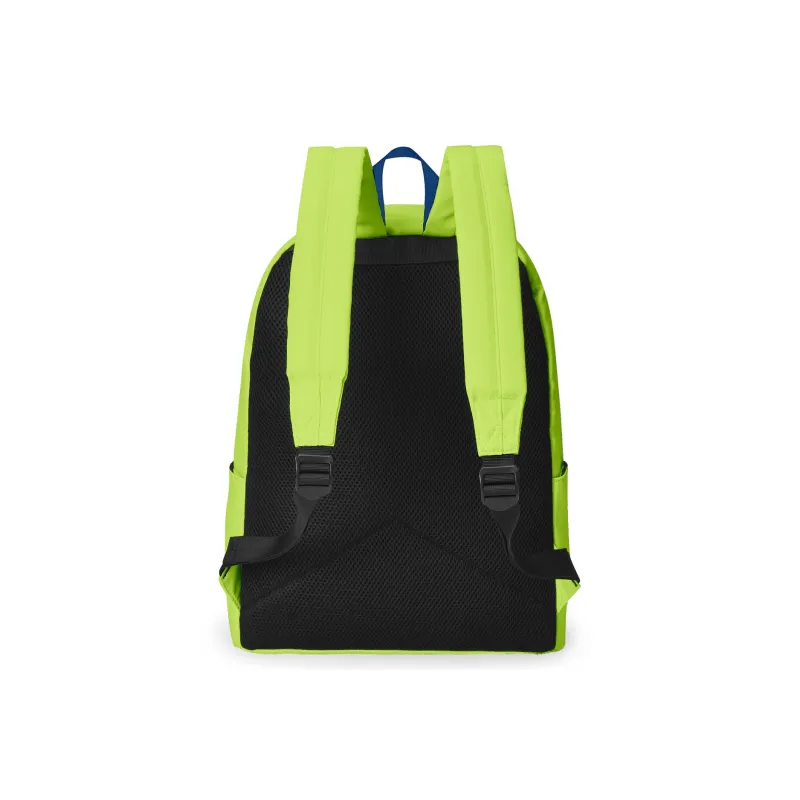 TURN UP Polyester Students Backpack Regular Unisex Green-2