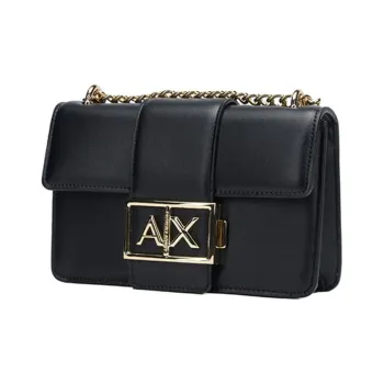 ARMANI EXCHANGEAE Polyester Shoulder Bag, Crossbody Bag Women's Black