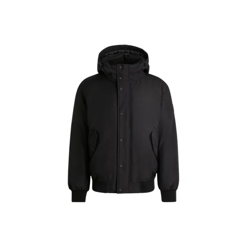 HUGO BOSS Parka Coats Men Black