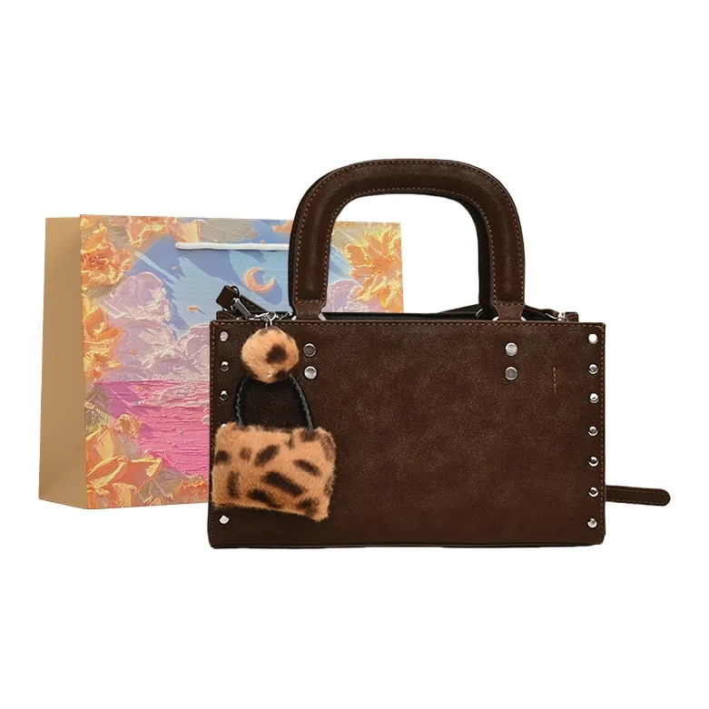 BRINCH PU One Shoulder Handbag Women's Multicolor-3
