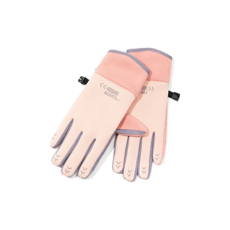 Shanghai Story Polyester Knit Gloves Unisex-13