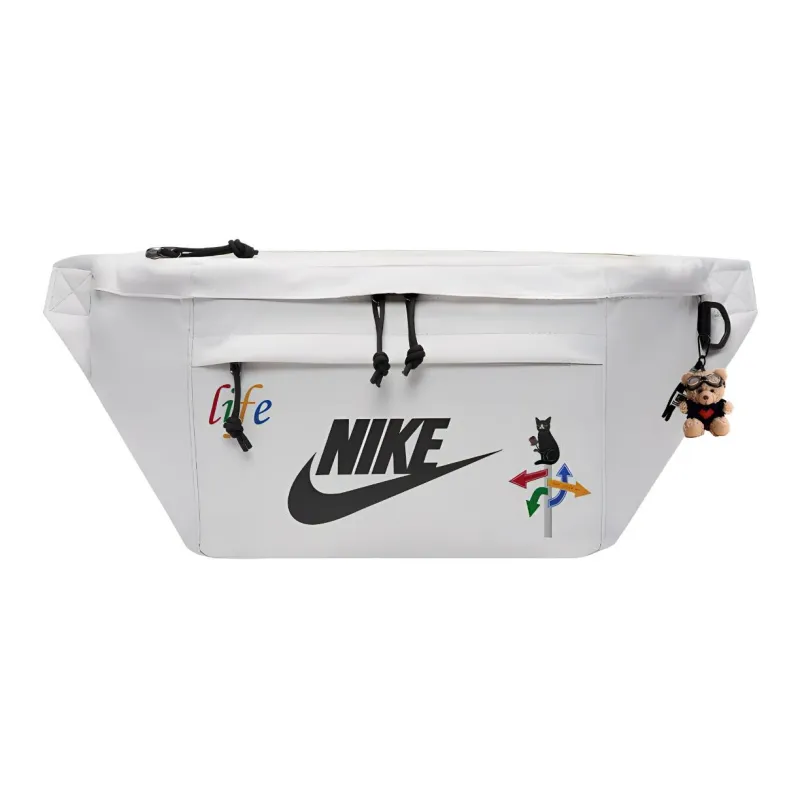 Nike Fabric Fanny Pack Regular Unisex Light Bone-6