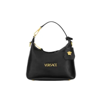FANSIZHE Lambskin Crescent Bag Shoulder Bag Crossbody Bag Handbag Regular Women's Black