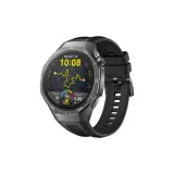 GT5PRO 46 Same Style Silicone-Obsidian Black-Black Buckle