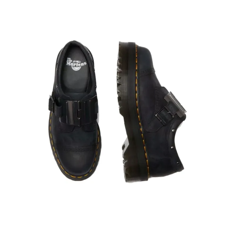 Dr.Martens 8053 Anti Slip Wear Resistant Low Top Casual Shoes Unisex Black-3