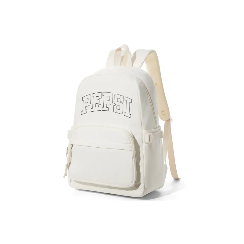 Pepsi Fabric Backpack Computer Backpack Regular Unisex Black/White-6