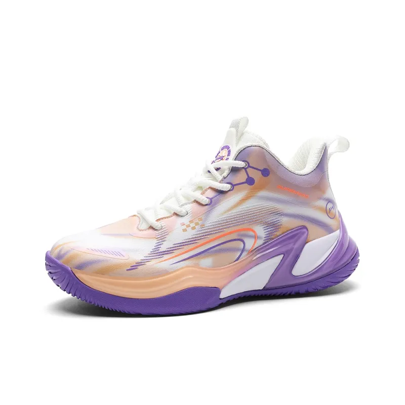 K-bird Cushioned Slip-Resistant Rebound Mid-Top Basketball Shoes Women's-14