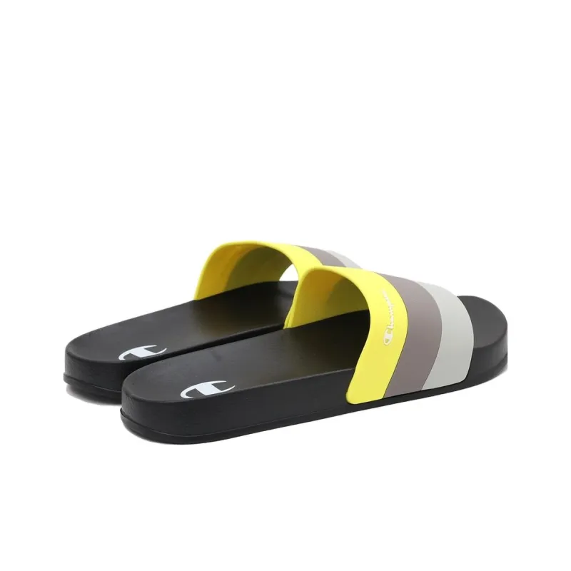Champion Slide Slippers Men's Black Gray Color-2