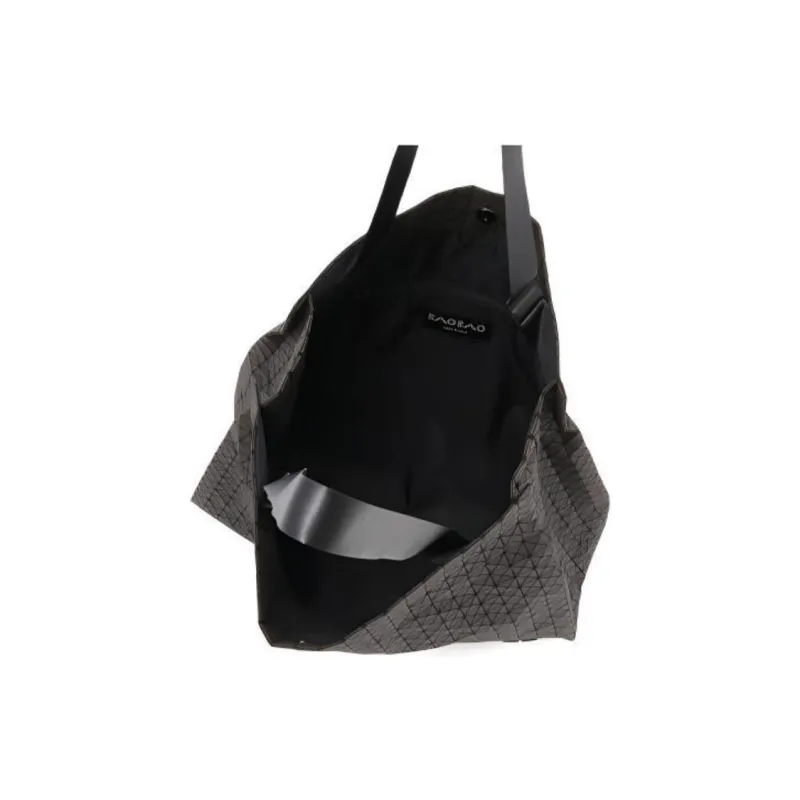 ISSEY MIYAKE Cart Cotton Tote Bag, Shopping Bag, Shoulder Bag Unisex Black Umber-2