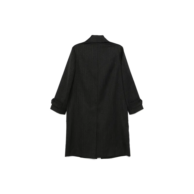 Barena Zane Single-Breasted Military Coat-1