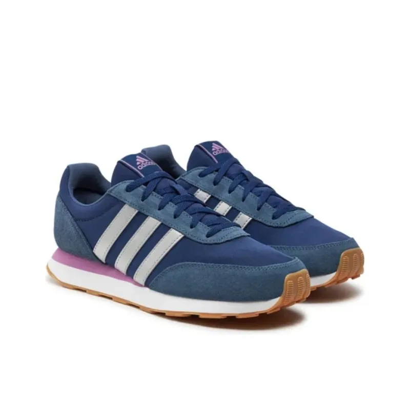 Adidas Run 60s Anti Slip Wear Resistant Low Top Casual Running Shoes Women's Blue-2