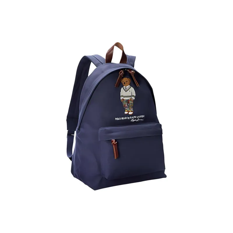 Polo Ralph Lauren Cotton Backpack Men's Blue-2