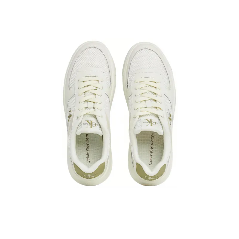 CKJ CALVIN KLEIN JEANS Low-Top Skateboard Shoes Men's Light Green-3