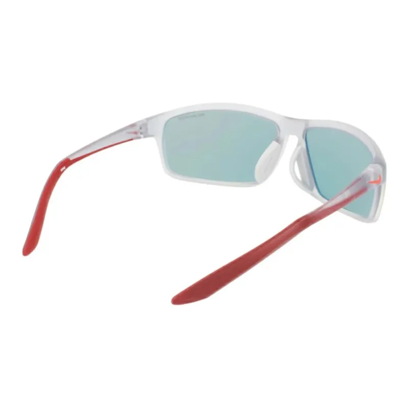 Nike Plastic Square Sunglasses Unisex White-2