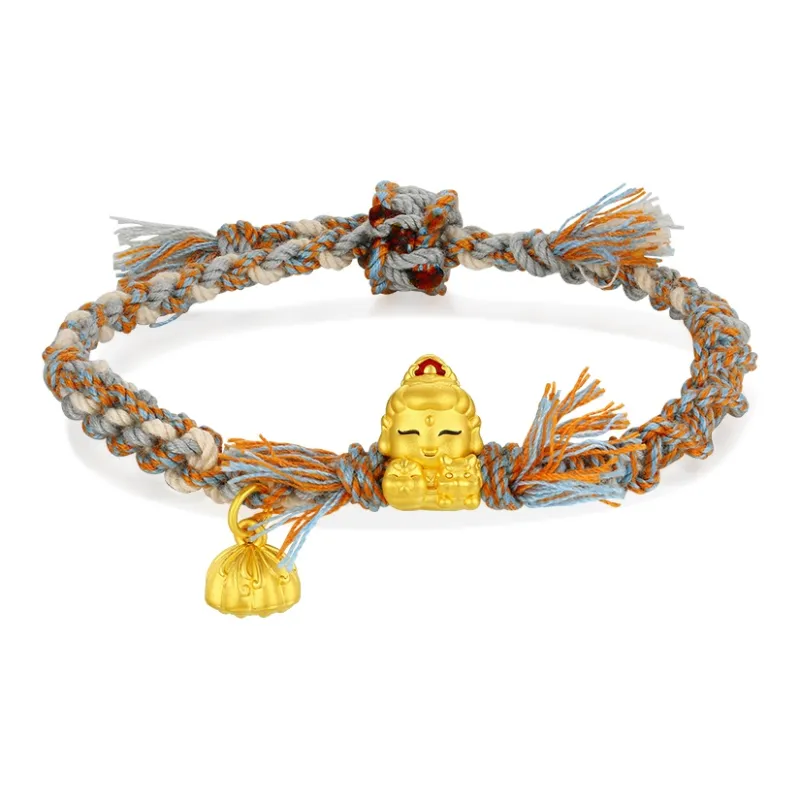 CHAOXIAOJIN Gold Bracelet Women's-0