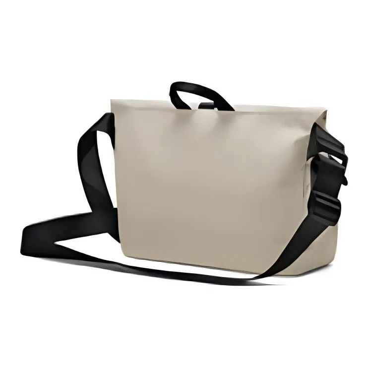 Skechers Fabric Shoulder Bag, Crossbody Bag Regular Unisex Silver Gray-2