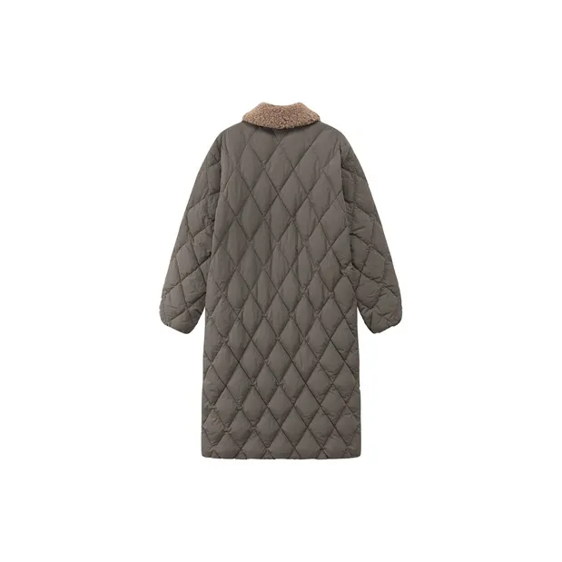 CHUU Puffer Jacket Women's Dark Gray-1