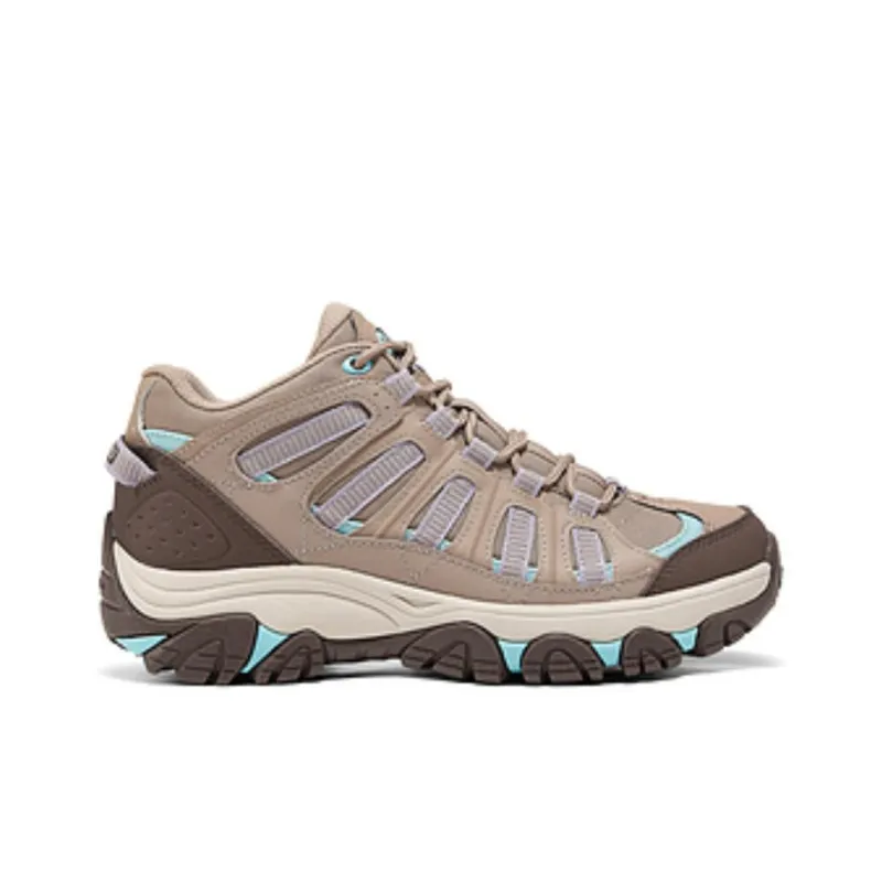 Skechers OUTDOOR MENS Anti Slip Wear Resistant Mid Top Hiking Shoes Women's Taupe-1