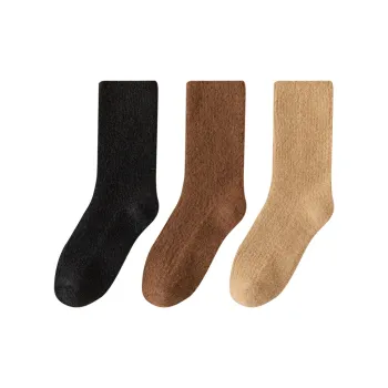 MIIOW Trend Party Series Mid Calf Socks Unisex 3 Pack