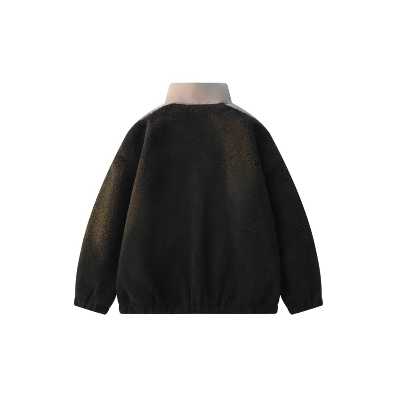 Kung Fu Panda Velvet feel Coat Unisex-11