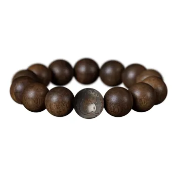 FANGYUANXIAOFU Fragrance Enhancer, Agarwood Bracelets Unisex
