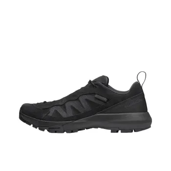 PHILEO x SALOMON Alpinway Anti Slip Wear Resistant Low Top Casual Running Shoes Unisex Black