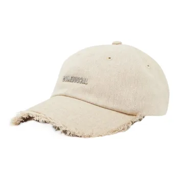 Jacquemus Cotton Baseball Caps Men's Light Gray