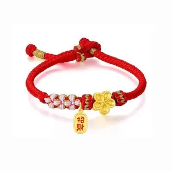 KING TAI SANG Gold Bracelet Women's