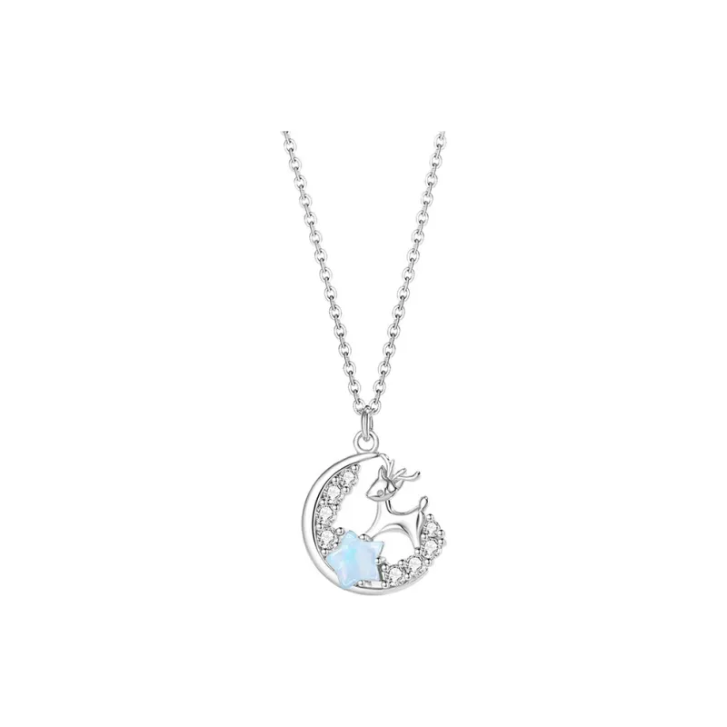Fan Xing As Season S925 Silver Necklaces Women's-0
