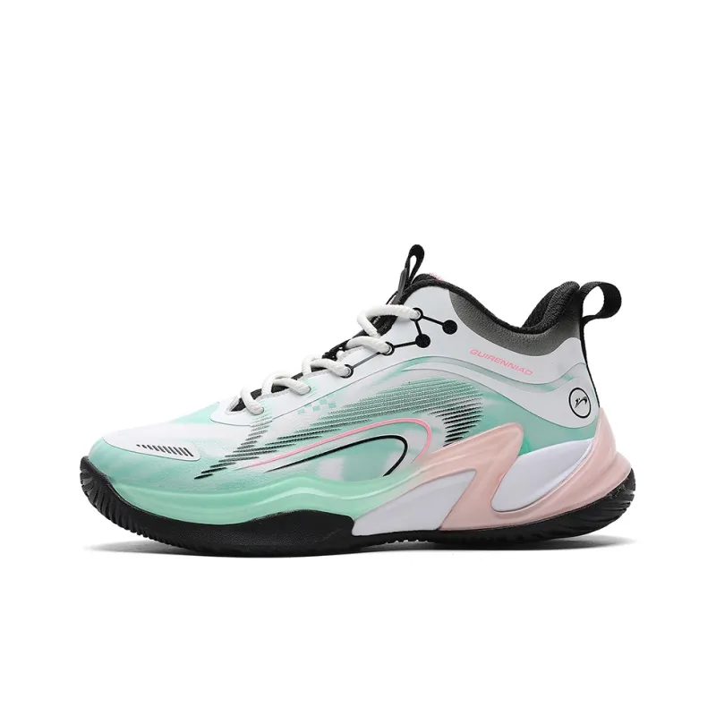K-bird Cushioned Slip-Resistant Rebound Mid-Top Basketball Shoes Women's-6