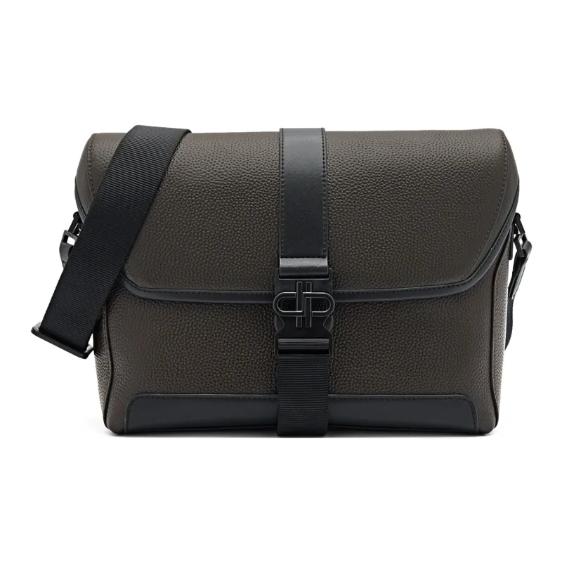 PEDRO Icon Series Cow Leather Shoulder Bag Trumpets Men's Multicolor-6