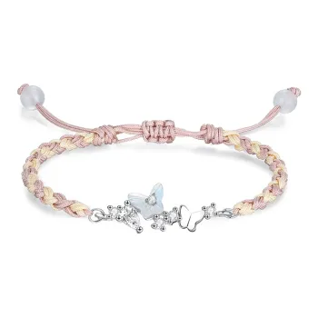 TUTAE Alloy Bracelets Women's Pink