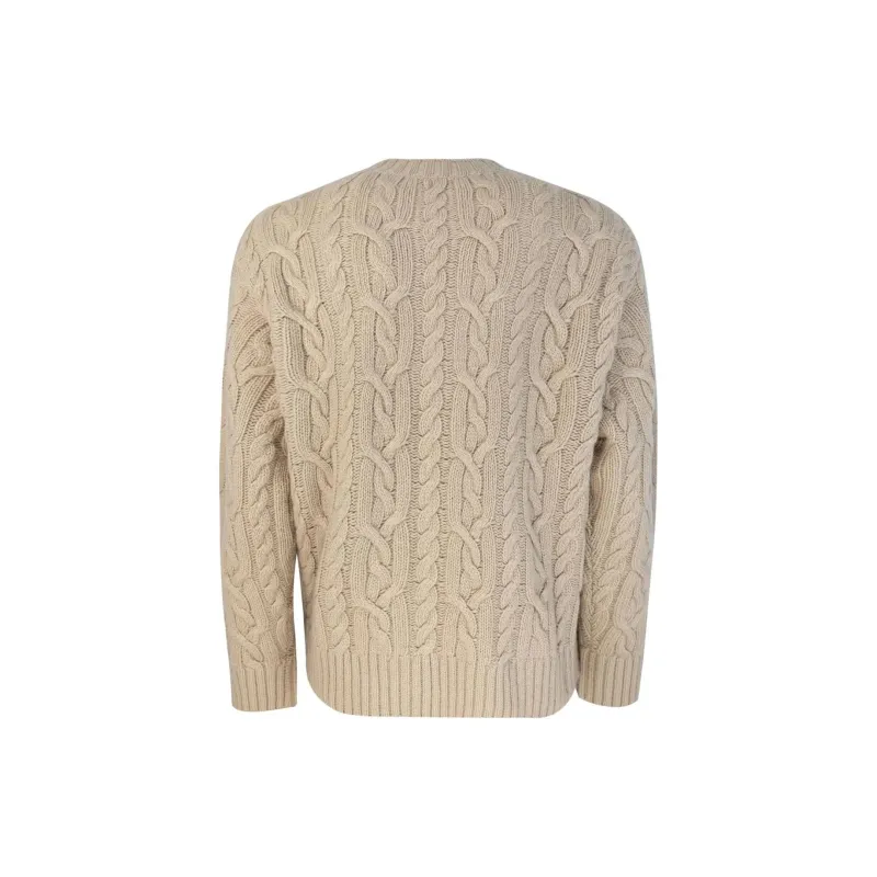 WEEKEND MaxMara Flower Embellished Crewneck Jumper-1