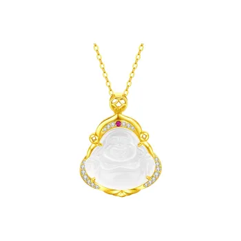 Huaying S925 Silver Necklace For Women's Women's Good Luck