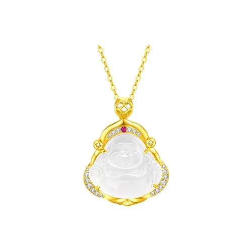 Huaying S925 Silver Necklace For Women's Women's Good Luck