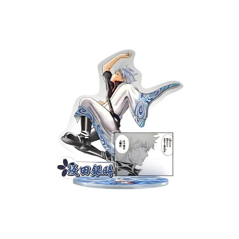 Animate Gintoki Sakata, Sougo Okita, Toushirou Hijikata Gintama, Scenario Kamui Acrylic Stands-0