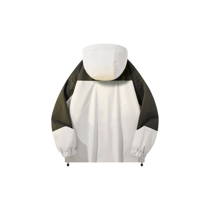 Lafetto Water Resistant Windproof Wear Resistant Windbreaker Jacket Unisex-11