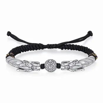 Strange 999 Fine Silver Bracelets Men's
