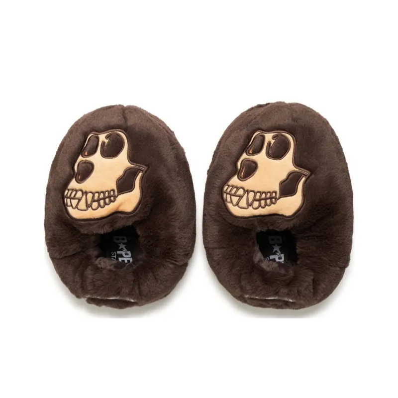 BAYC x A BATHING APE Closed Toe Slippers Men's Brown-2
