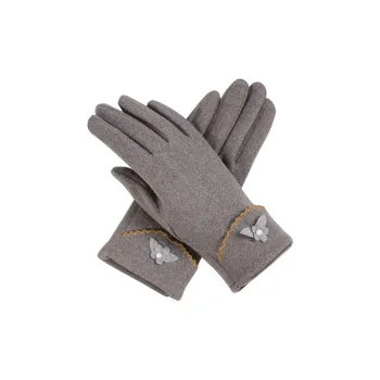 Shanghai Story Polyester Knit Gloves Women's