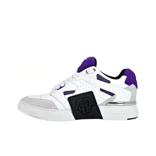 PHILIPP PLEIN Phantom Street Leather Sneakers