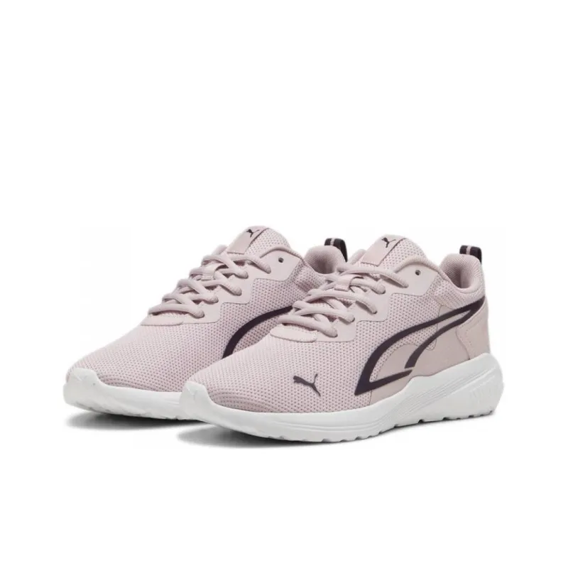 PUMA Anti Slip Wear Resistant Low Top Kids' Running Shoes Light Pink Teenagers-2