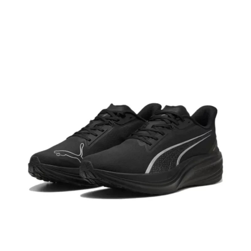 PUMA Darter Pro Anti Slip Wear Resistant Low Top Running Shoes Unisex Black-2