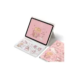 Round Hat[Rose Letter]Charging Pen Slot DIY Sticker