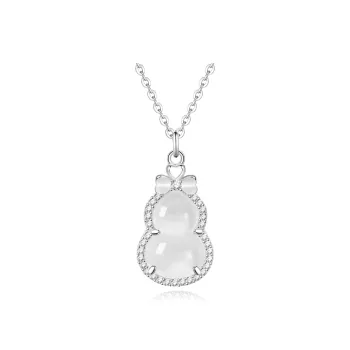 Huaying S925 Silver Comes With Necklace For Girl Women's Good Luck